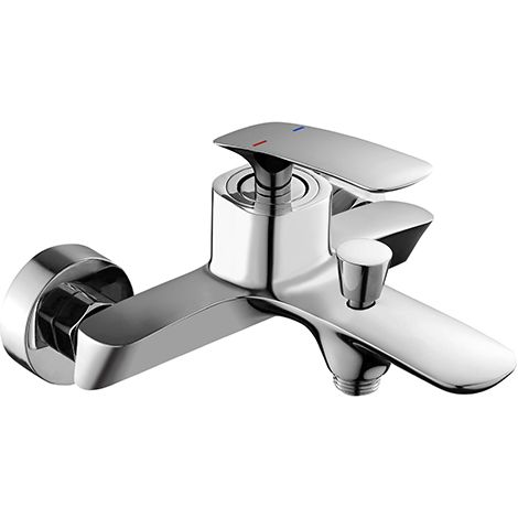 Edouard Rousseau – Mitigeur bain-douche ORKID – Finition chromée – Corps en laiton – Entraxe 150 mm – Cartouche céramique Ø 35mm (1/2)