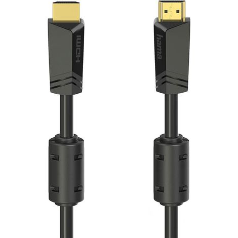 Hama kabel hdmi high speed 4k 18 gbits 100 m gold 424276