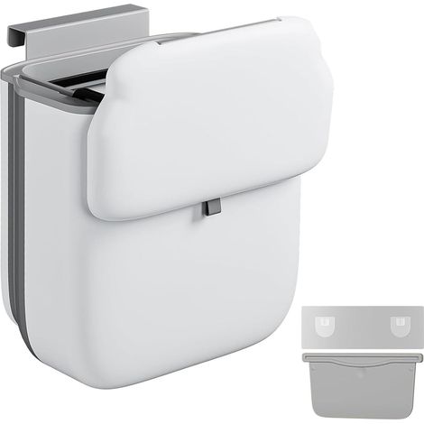 Poubelle Sous Evier Facile à Installer Facile à Nettoyer Poubelle Sous Evier Coulissante Convient pour Les Salles de Bain Les Cuisines Le Camping Voitures et Autres Lieux Similaires (1/5)
