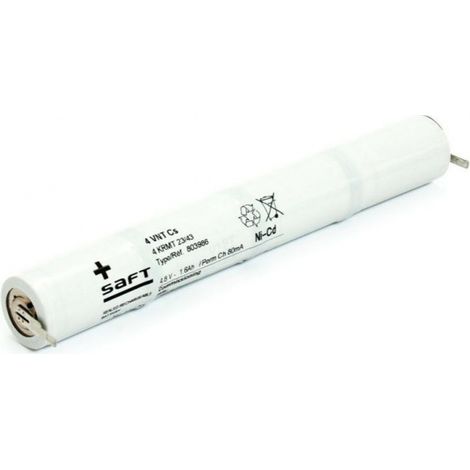 Batterie 4.8V 1.6Ah NiCd type 4VNTCs (803986)