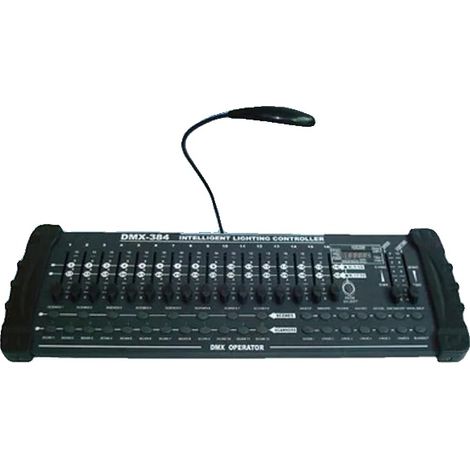 Controlador DMX, potencia de 15 W, voltaje de 90-240 V, certificado CE, certificado FCC, dimensiones 38,5 x 24 x 4,5 cm (1/5)
