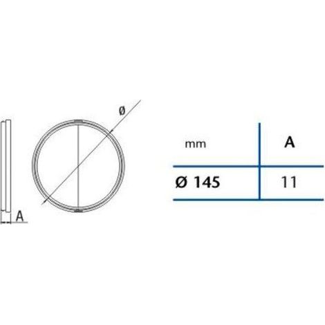 Sapho Cata B-Plus - Clapet anti-retour 150 mm 01930600