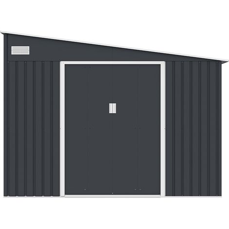 Casita de jardín de metal para herramientas 279x321x203cm Maratea (1/5)