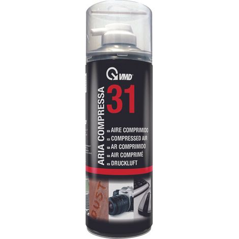 Bomboletta spray aria compressa 400ml con convogliatore Vmd 31 (1/5)