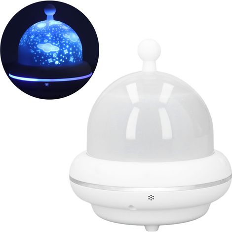 Veilleuse d'ambiance musicale Bluetooth avec projecteur d'étoiles océaniques et de motifs variés, cadeau d'anniversaire pour enfant (1/5)