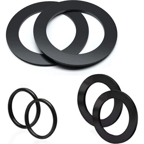 6 pièces Joint Pompe pour Piscine,Dichtringe,Rondelles en Caoutchouc avec Joint Torique,pour Vannes de Piscine 10747,25006,25010,28633,28635 28621 (1/4)