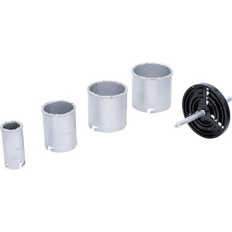 Jeu de Scies Cloche de Forage 33-73 mm - 6 pcs - Acier Durable - Perçage Précis et Polyvalent, Pro - D-Work (1/5)