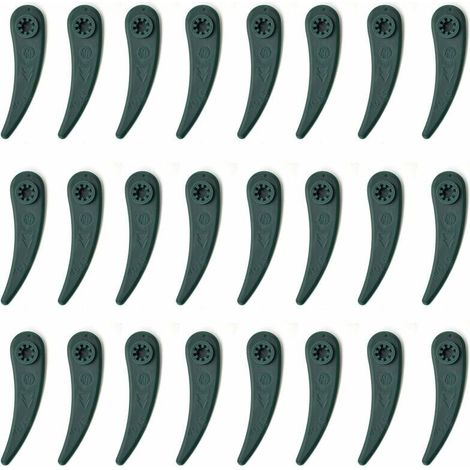 Ulisem 24er-Pack Kunststoff-Ersatzklingen für Bosch Durablade Art 23-18 LI Art 26-18 LI Trimmer (1/5)