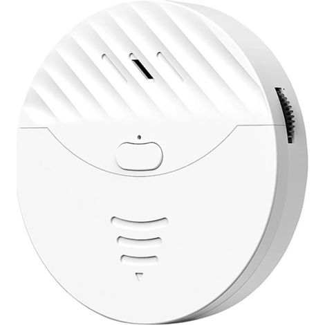 Tuya Smart WiFi Alarm with Vibration Sensor for Door and Window, Works with Alexa, Smart Life (White) (1/5)
