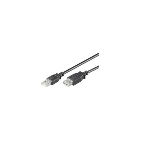 Microconnect USBAAF5B cable USB 5 m USB 2.0 USB A Negro (1/2)