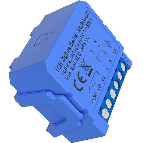 Interrupteur intelligent portable ZigBee 12/24V DC NONC pour désactiver les graffitis (1/5)