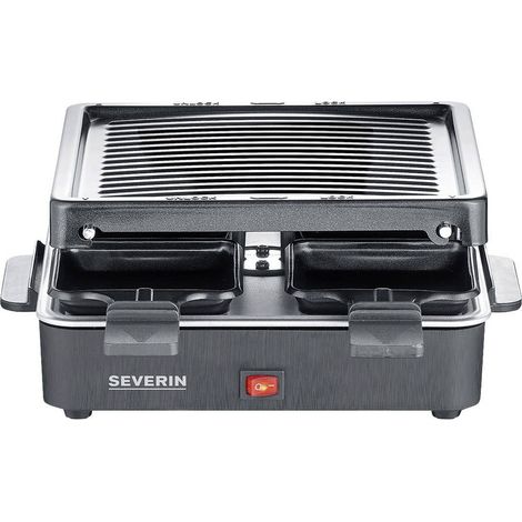 [GEBRAUCHT] B-Ware Severin Mini Raclettegrill  Raclette Antihaftbeschichteter Grillplatte Minigrill