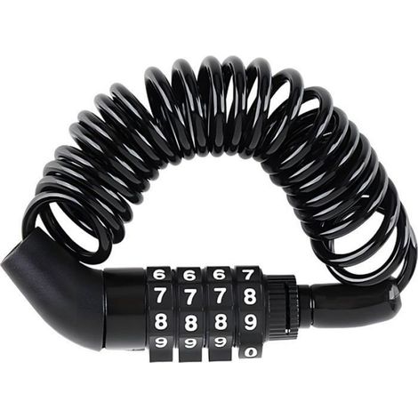 140 cm Câble antivol pour vélo, antivol pour casque--pour Casque de Moto, Vélo (1/5)