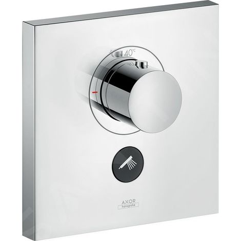 Thermostat HG AXOR SHOWERSELECT SQUARE Highflow UP pour 1 utilisation et 1 sortie chromée