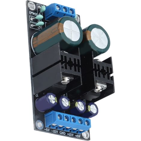 Module d'alimentation, carte de régulation de tension à double sortie 15 V/5 V, entrée CA 10-24 V, 7915+7815