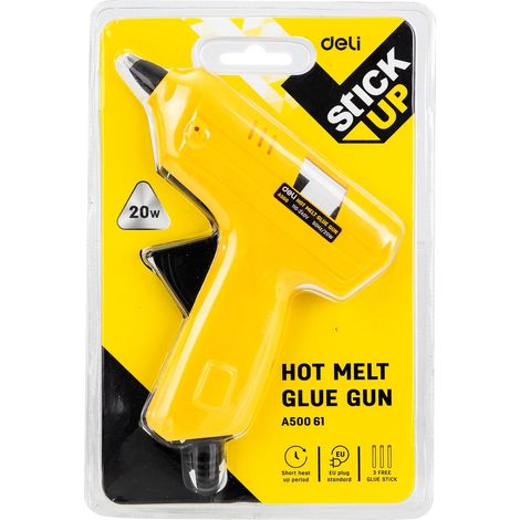 DELI Pistola de silicona termofusible diametro 7mm 20W