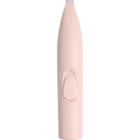 Tondeuse électrique pour poils d'animaux (chiens et chats), silencieuse, pour les pattes, les yeux et les oreilles, couleur rose.-AquaForge (1/3)
