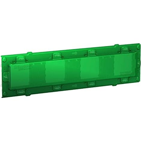 Soporte de fijación Schneider Electric unica 10 módulos zamac