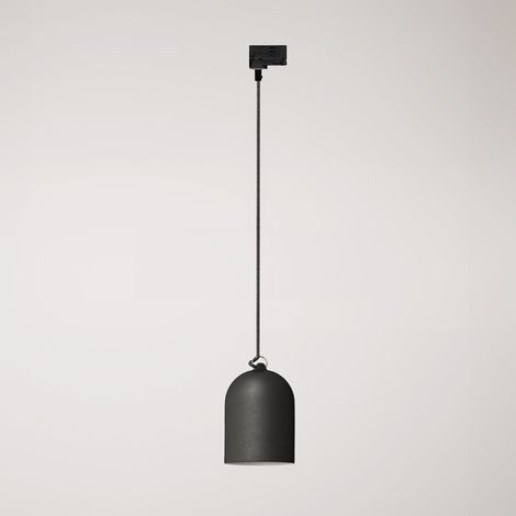 Creative Cables – Pendelleuchte mit Mini-Glocken-Keramiklampenschirm – inklusive Leuchtmittel