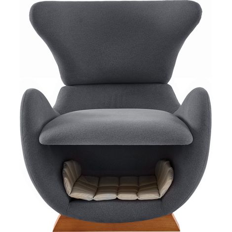 Sillón lounge gris con refugio para mascotas, tapizado anti arañazos, 1 plaza, 66 x 69 x 76 cm (1/5)