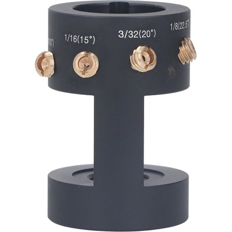 Affûteuse d'électrodes en tungstène à angles multiples, outil rotatif de meulage d'électrodes de soudage TIG avec tiges de connexion (1/5)