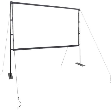 Projektionsleinwand mit Ständern 108 Zoll 16:9