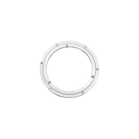 40,6 cm Plateau tournant en Alliage d'aluminium, Plateau tournant Robuste, Plateau tournant Lazy Susan, Table de Salle à Manger Ronde, matériel de Plaque pivotante Lisse
