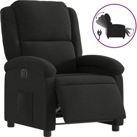 Maison Exclusive - Relaxsessel Elektrisch Schwarz Stoff