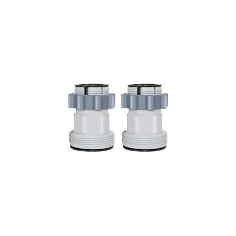 Adattatore per tubo da piscina da 38 mm e 32 mm, connettore per tubo da piscina per Intex 10722, Bestway, Coleman (confezione da 2)