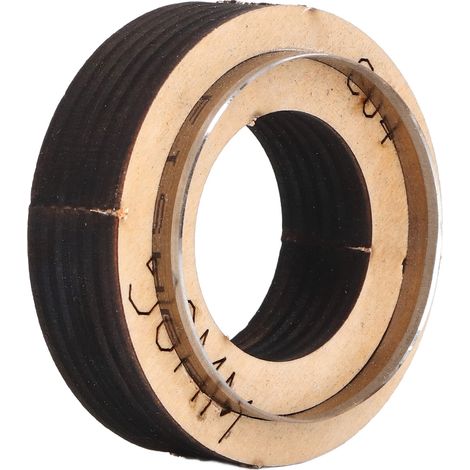 Moule en Bois pour Découpe du Cuir DIY - Accessoire de Fabrication de Bijoux et Carte Pendante pour Scrapbooking (1/5)