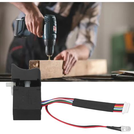 Interrupteur pour clé dynamométrique sans balais Dayi DC36V, interrupteur pour clé dynamométrique à batterie lithium, accessoires pour clé dynamométrique électrique (1/5)