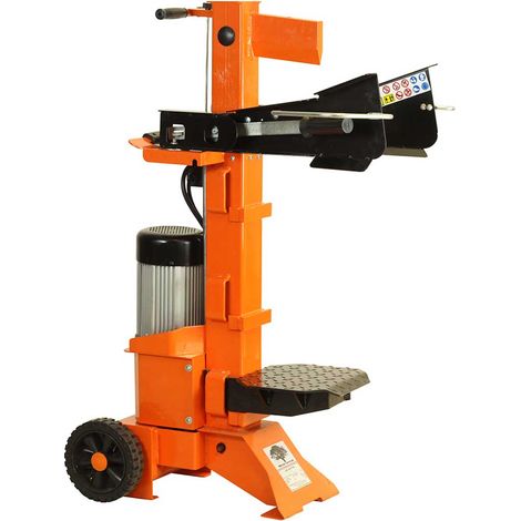 Forest Master – Fendeur de bûches vertical FM8VE – 8 tonnes de force – Longueur max 550 mm – Pour bois dur et frais – Opération sécurisée à 2 mains