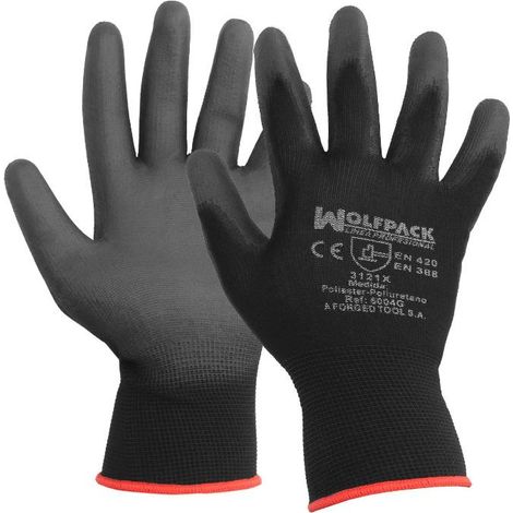 Guantes Poliuretano / Nylon Impregnado 8" (Par) (1/3)
