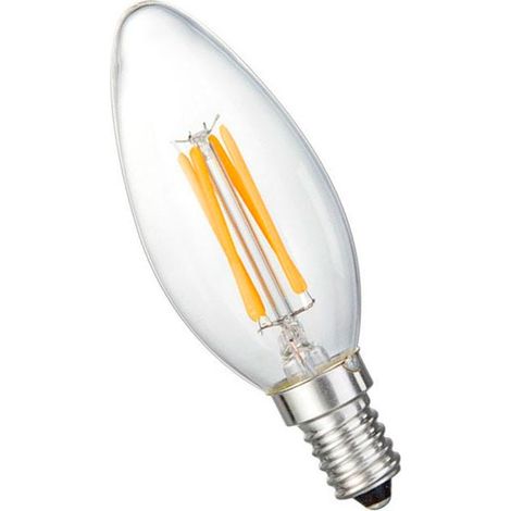 Bombilla filamento vela led E14 4W (1/3)