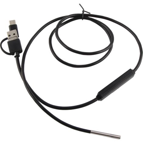 Endoscope étanche haute définition 3 en 1 pour téléphones portables Android TypeC, avec objectif de 3,9 mm et câble de 1 m. (1/5)