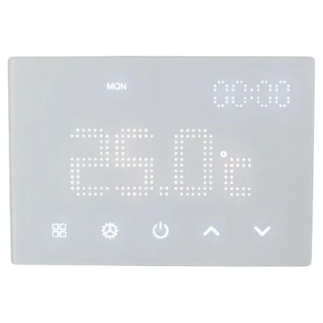 gloca Smart WiFi Cronotermostato Caldaia Da Incasso Digitale Touch Screen (Bianco) (1/4)