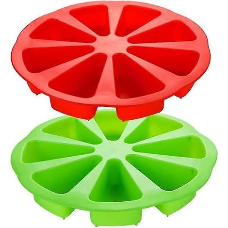 Moule à pâtisserie en silicone à 8 cavités (lot de 2) (1/5)