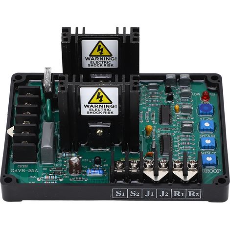 Carte AVR Universelle avec Protection Basse Fréquence et Boîtier ABS, Module Régulateur de Tension Automatique 180‑240VAC (1/5)