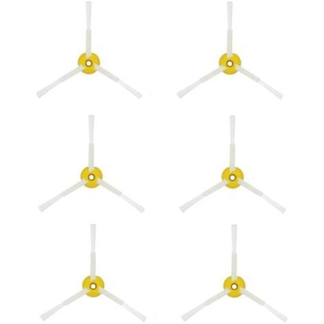Confezione da 6 spazzole laterali per iRobot Roomba serie 500/600/700, ricambi e accessori, spazzole laterali in policarbonato e nylon. (1/5)