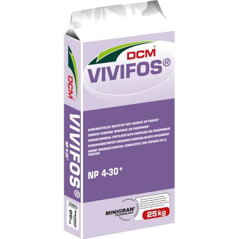 Engrais phosphaté DCM Profi Vivifos® 25 kg - Phosphate - Sport - Golf - Légumes - Fruits - Terrain