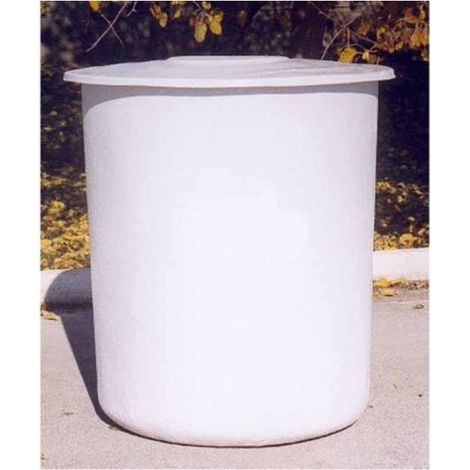 Deposito de Agua de Poliester con Fibra de Vidrio 100 Litros + Tapadera 51x69 cm  Bidon para Agua Potable