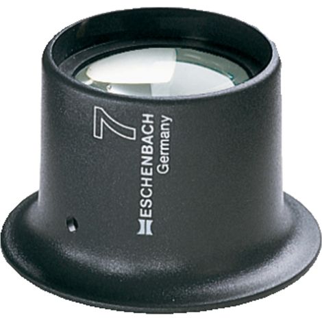 ESCHENBACH Uhrmacherlupe 7 x Plankonv.