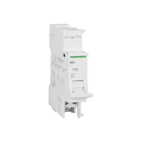 Schneider A9N26961 Undervoltage release MN 48VAC-CC 3A 415VAC - 6A 240VAC