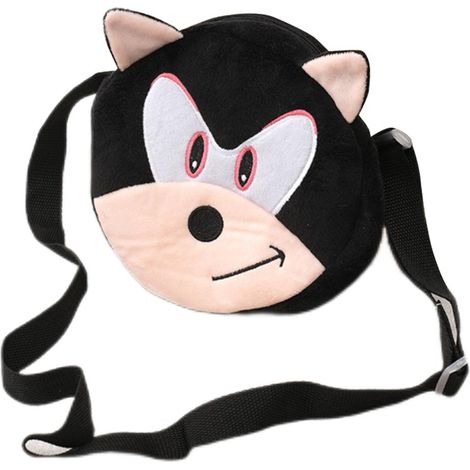 Sac à épaule en peluche animé, sac bandoulière manga mignon, sac à dos extérieur pour enfants, cadeau anniversaire Noël (1/5)