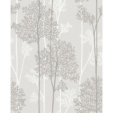 Superfresco Easy - Eternal - Blumen - Grau - Vliestapete - 10m x 52cm (1/5)