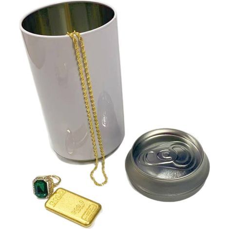 Cache Secret Cache Créatif En Forme De Canette À Objets De Valeur Cachette Secrète Pour Argent pour Garçons Filles Bureau Chambre Salon Maison Étagère École (1/5)