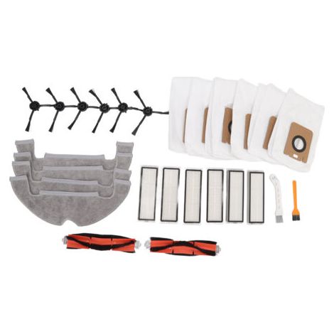 BUNTHAUS Accessoires de balayeuse brosse principale sac à poussière filtre chiffon brosse latérale balayeuse pièces de rechange pour Dreame Z10 Pro (1/5)