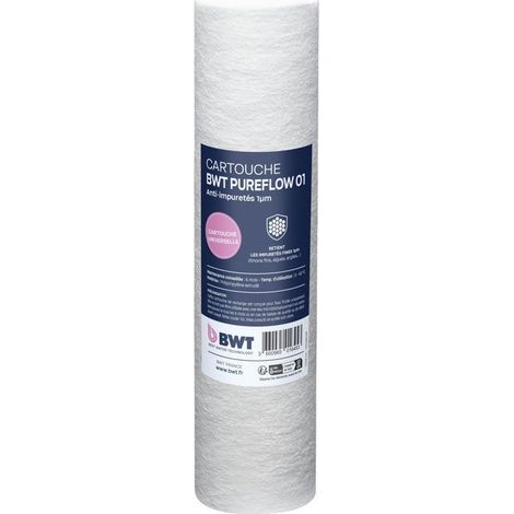 Cartucce Triplex - BWT - Pacco Triplex - Prefiltrazione + carbone attivo + filtrazione fine - Pretrattamento osmosi