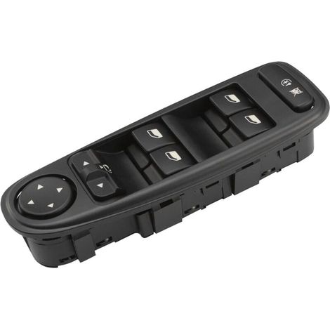 Commande Leve Vitre C4, Panneau de Contrôle Fenêtres Gauche 6554.YH Commutateur Interrupteur Bouton pour Citroen C4 Grand Picasso 96639383ZD (1/4)