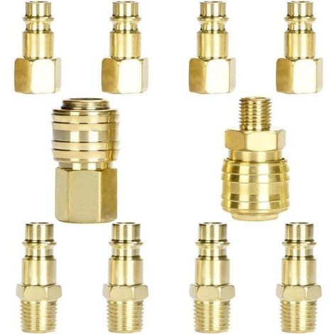 Raccordo pneumatico S-giant Raccordo aria compressa da 1/4 NPT Raccordo aria da 1/4 di pollice Raccordo aria a innesto rapido Raccordo aria compressa